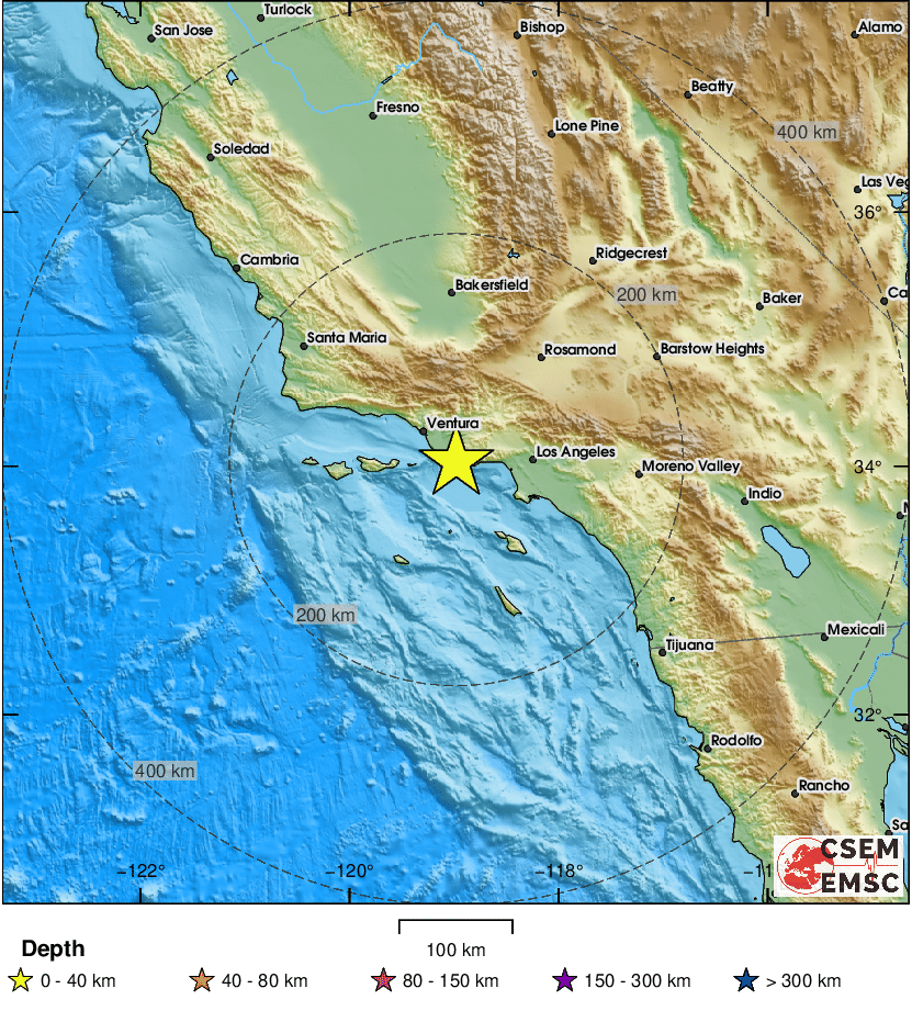 LastQuake's tweet photo. ⚠Preliminary info: #earthquake (#sismo) about 20 mi SE of #Oxnard (#California) 1 min ago (local time 13:47:25)❗MAGNITUDE NOT AVAILABLE YET❗Updates at:
📱https://t.co/IbUfG7TFOL
🌐https://t.co/AXvOM7I4Th
🖥https://t.co/wPtMW5ND1t https://t.co/QqLQumYIbl