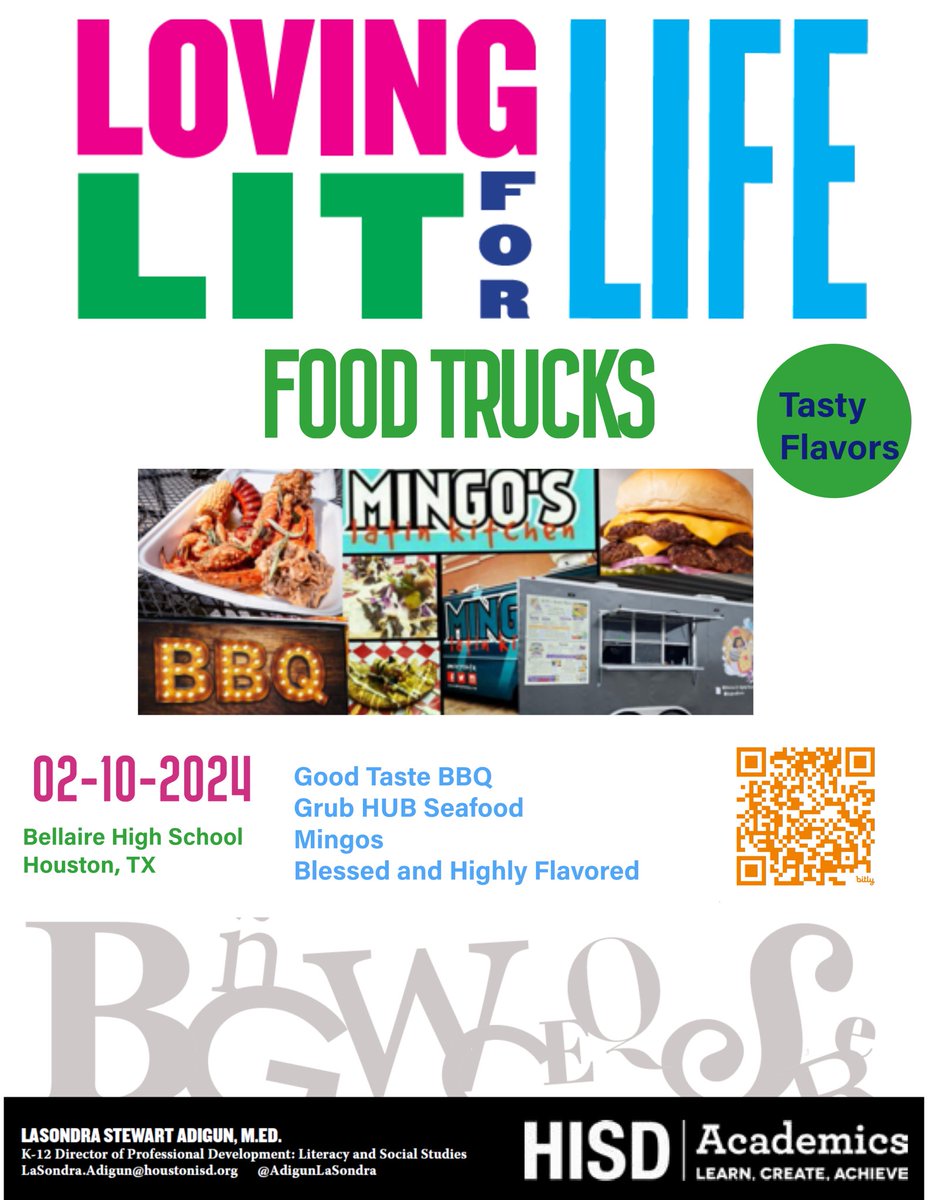 Tasty Flavors !!!
Don’t miss this great opportunity to learn and have fun on the same day.