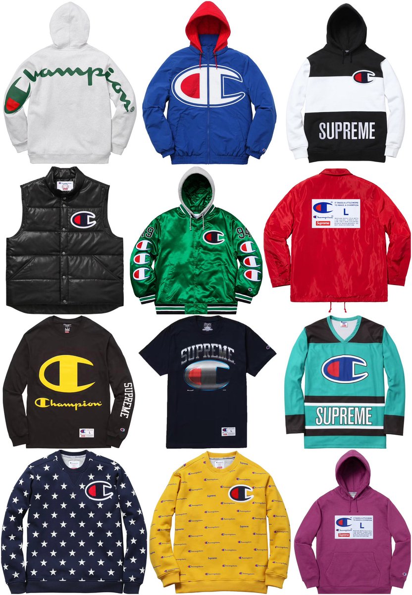 Supreme/Champion SS24 We are going to see these two back to