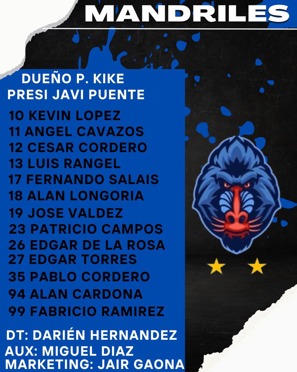 MANDRILES 121 tweet media