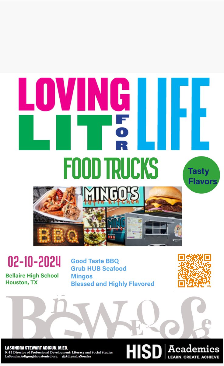 Tasha Howard (@tashathoward1) on Twitter photo Lit4Life! Good Food, Let’s eat! Join us this Saturday for mental 📕 and physical food
<a href="/AdigunLaSondra/">LaSondra Stewart Adigun, M.Ed.</a> <a href="/1TeachersHustle/">Christrina Stickney</a> <a href="/nperez10/">Nalsy Perez</a> Lit4Life! Good Food, Let’s eat! Join us this Saturday for mental 📕 and physical food
<a href="/AdigunLaSondra/">LaSondra Stewart Adigun, M.Ed.</a> <a href="/1TeachersHustle/">Christrina Stickney</a> <a href="/nperez10/">Nalsy Perez</a>
