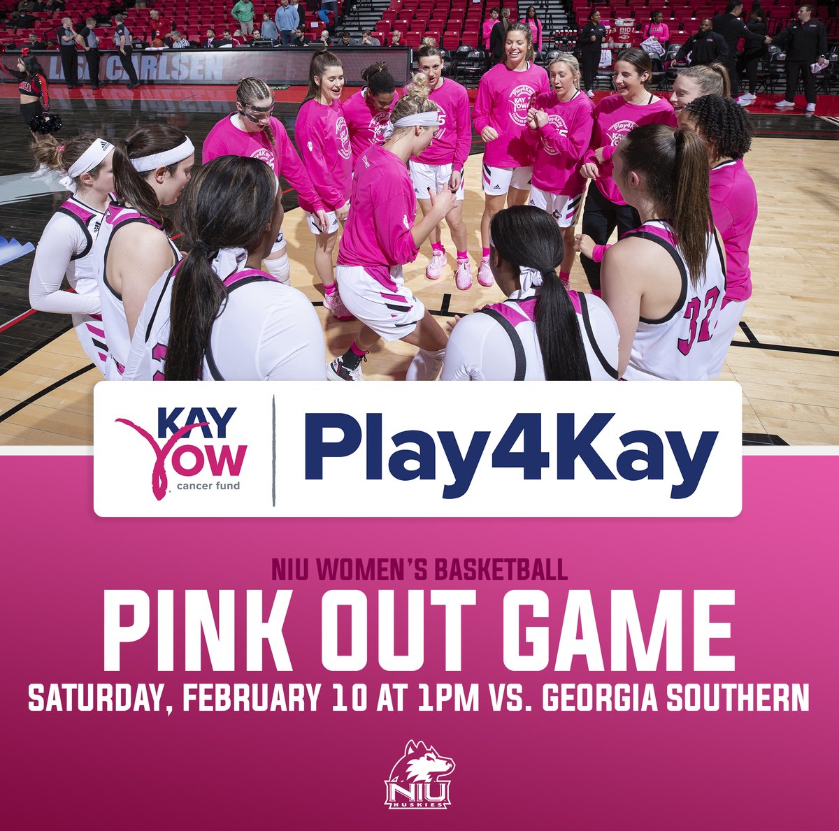 Our team is proud to support the Kay Yow Cancer Fund by joining the 2024 Play4Kay Pledge It Playoff 🩷

Learn more about our fundraiser: charity.pledgeit.org/f/vqVDdtMz18