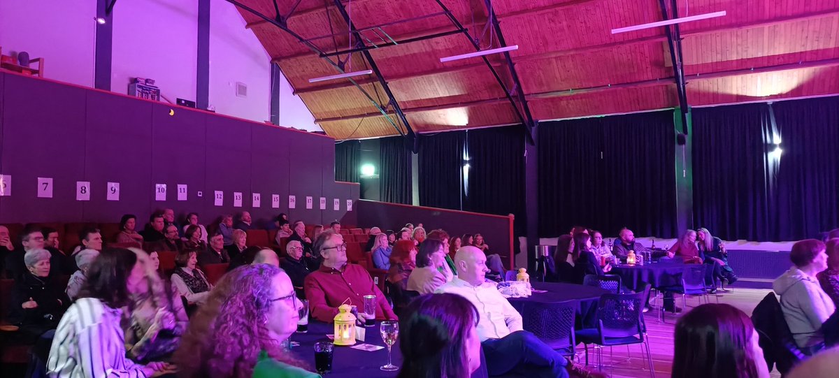 AGSPsychology's tweet photo. Having a blast here in Newcastle Community Cinema watching The Rapparees @assumptionlive and catching up with friends @therapparees https://t.co/6JsRkAODWt
