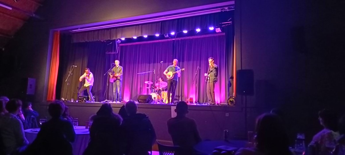 AGSPsychology's tweet photo. Having a blast here in Newcastle Community Cinema watching The Rapparees @assumptionlive and catching up with friends @therapparees https://t.co/6JsRkAODWt