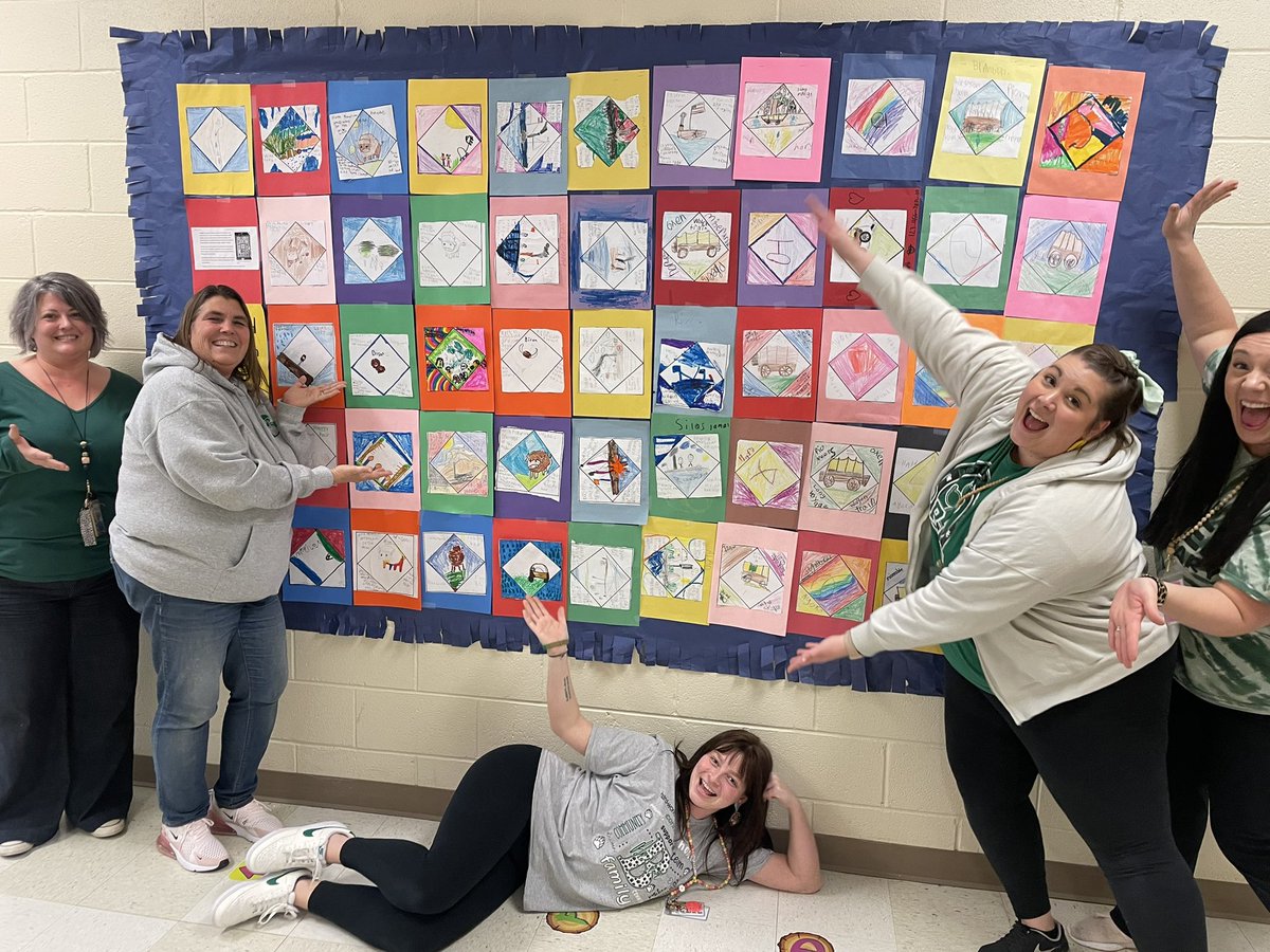 This 2nd grade team <a href="/BesterWCPS/">Bester Elementary</a> makes learning come alive with teamwork and creativity! Here is our culminating activity for our Westward Expansion unit. This quilt represents different lessons taught in the unit and showcases important phrases and vocabulary words. <a href="/tamsyn78/">tamsyn wilson</a>