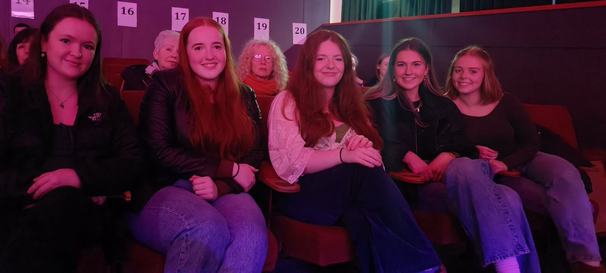 AGSPsychology's tweet photo. Having a blast here in Newcastle Community Cinema watching The Rapparees @assumptionlive and catching up with friends @therapparees https://t.co/6JsRkAODWt
