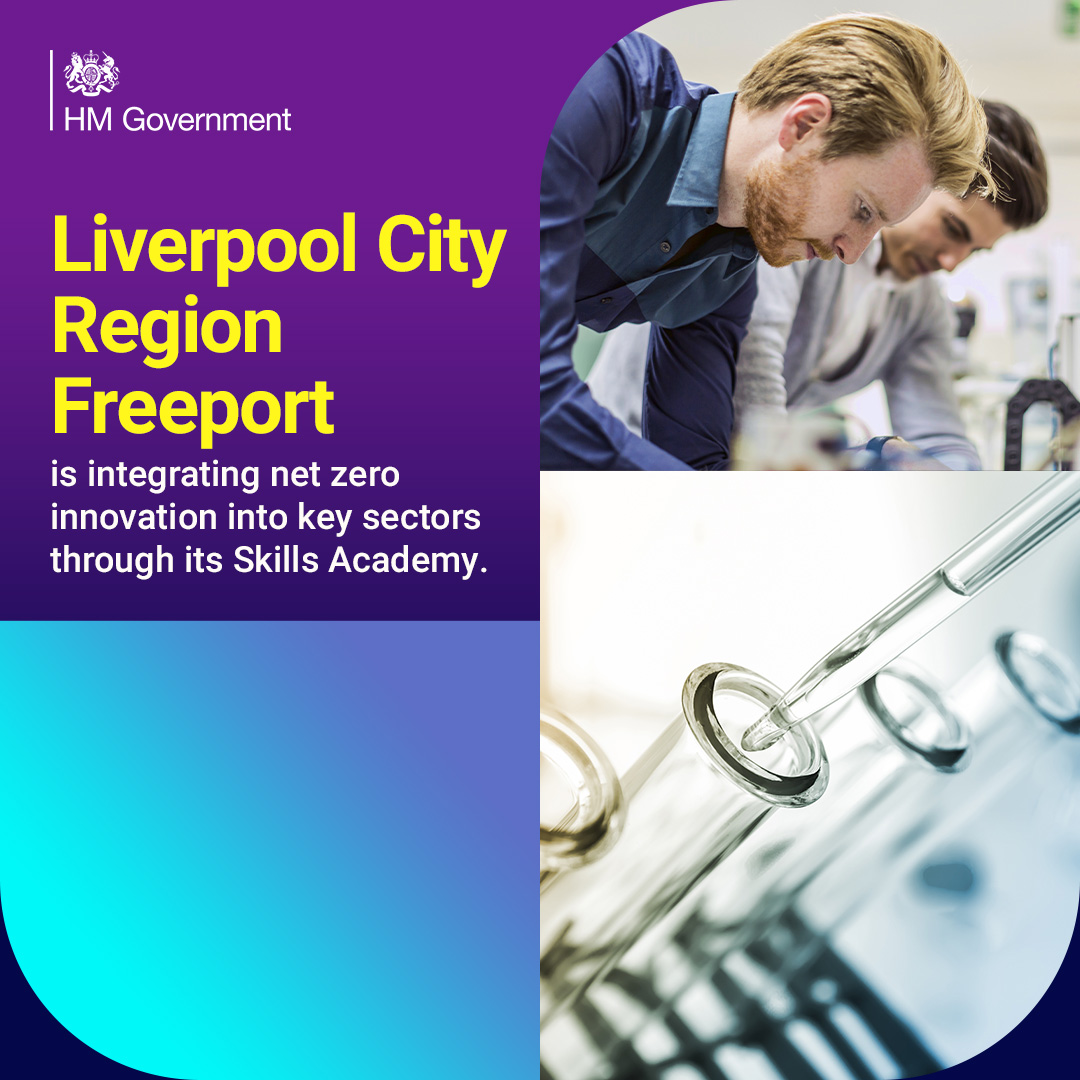 mhclg's tweet photo. The UK Freeports program supports research and development (R&D) by creating hotbeds of innovation and encouraging collaboration between businesses, universities, and research institutions #ScienceAndTechUK #LevellingUp https://t.co/l0Lf4YEO4M