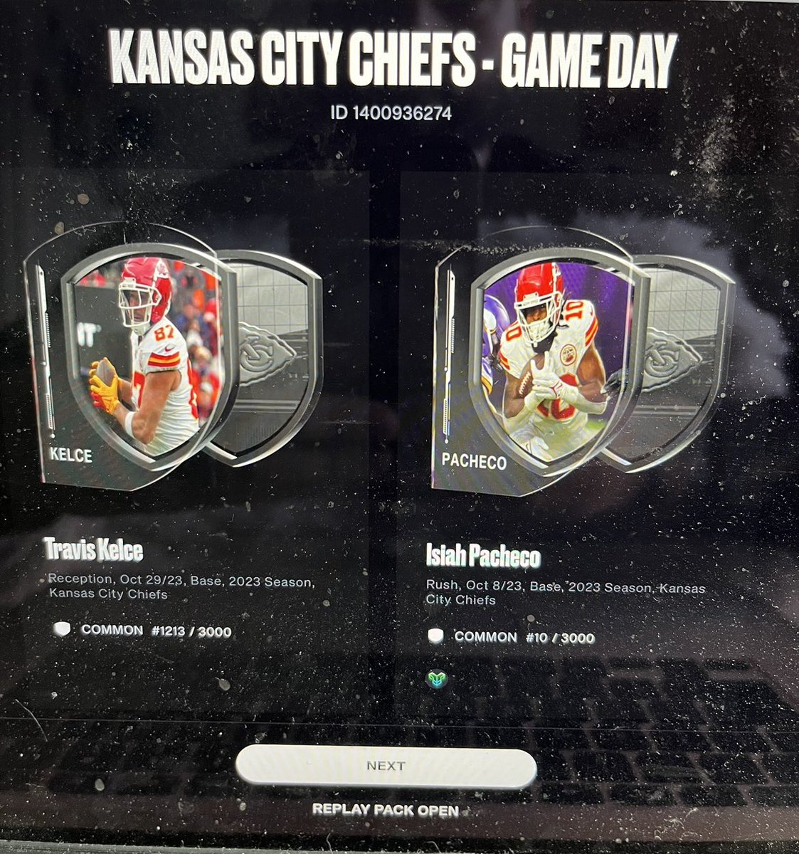 WeaponFF's tweet image. Best $5 I ever spent @NFLALLDAY ! Pacheco jersey number!