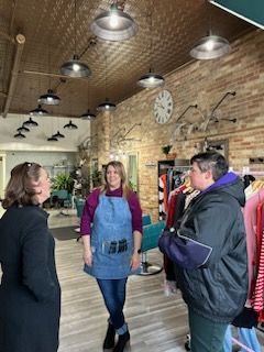 LGSaraRodriguez's tweet photo. Thank you to Shauna and the good folks at the Fort Atkinson Area Chamber of Commerce for showing me around downtown Fort Atkinson! #ShopSmallWI https://t.co/mgpPpb6VQ9