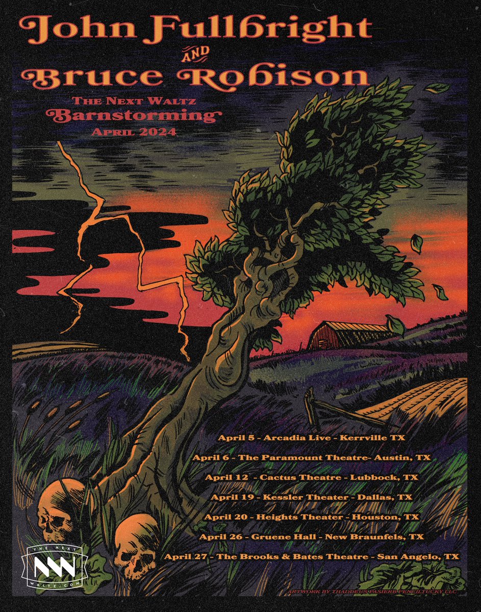 Bruce Robison (@brucerobison) on Twitter photo New release today + tickets on sale for <a href="/TheNextWaltz/">The Next Waltz</a> Barnstorming with <a href="/johnrfullbright/">John Fullbright</a>
brucerobison.fanlink.to/inthewoods
thenextwaltzbarnstorming.tourlink.to/johnfullbright… New release today + tickets on sale for <a href="/TheNextWaltz/">The Next Waltz</a> Barnstorming with <a href="/johnrfullbright/">John Fullbright</a>
brucerobison.fanlink.to/inthewoods
thenextwaltzbarnstorming.tourlink.to/johnfullbright…