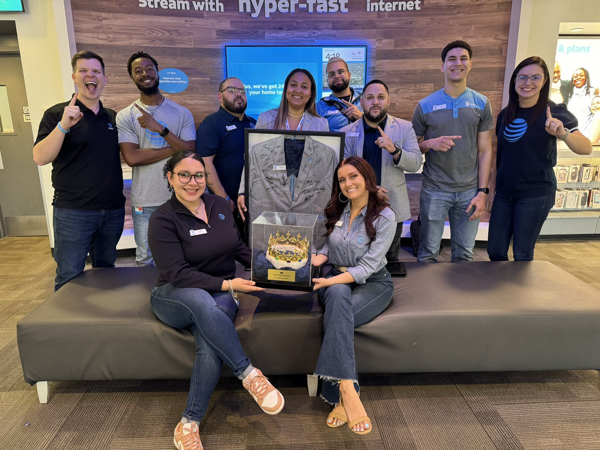 Lorzatty's tweet image. It’s Official! Shout out to the team at Winter Park. Finishing the month of January number 1 under the area and top 2 in Florida market! Super proud! “My opinions are my own.” @reynaolivo1 @Kenn4theWin @wandu_s15 
#ATTLife