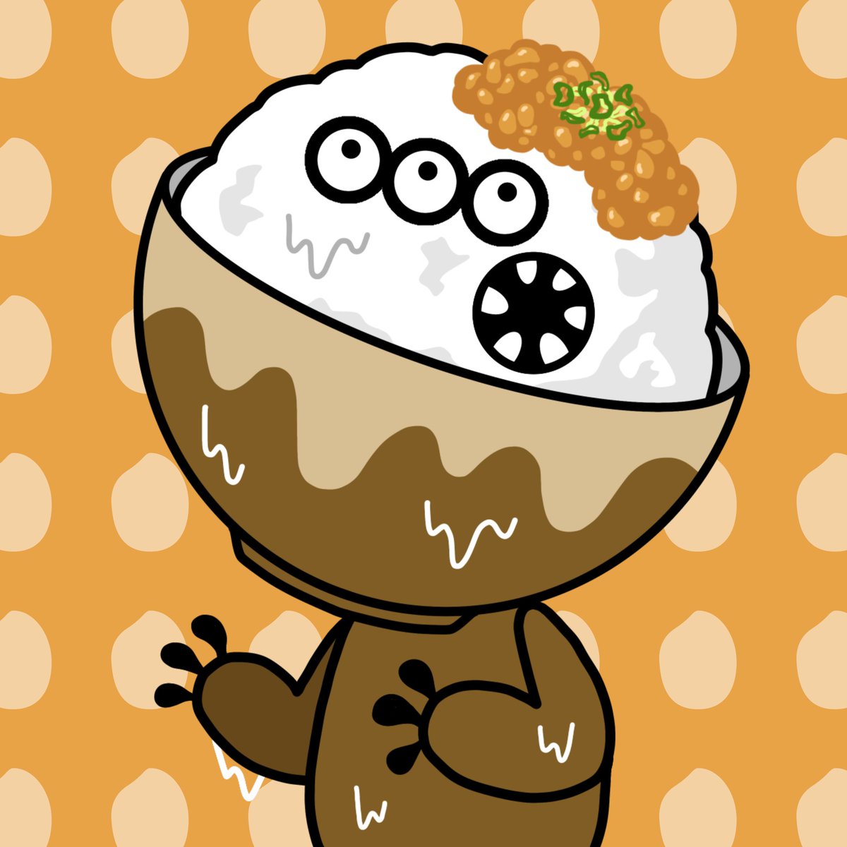 Rappi_tabemon's tweet photo. 🍚お米が届くTABEMON🍚
#005 納豆ごはん
⚠️注意⚠️
納豆を食べ終わったお皿を部屋のどこかに隠して、臭いを充満させてくる。
✅0.025ETH
✅2/12(月)21:00販売
✅ ササニシキ3合×2パック付き🍚✨
詳細は固定ポストをご覧ください☺️🌾 https://t.co/67PtjSWulS