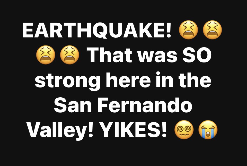debrapalermo's tweet photo. #EARTHQUAKE #SCARY #LAProblems 😱😳😩😭 https://t.co/Y41xwgayqI