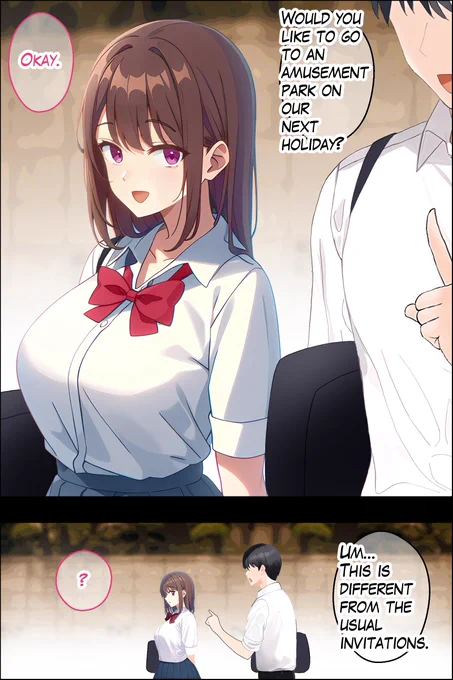 I asked my girlfriends out on a date.
