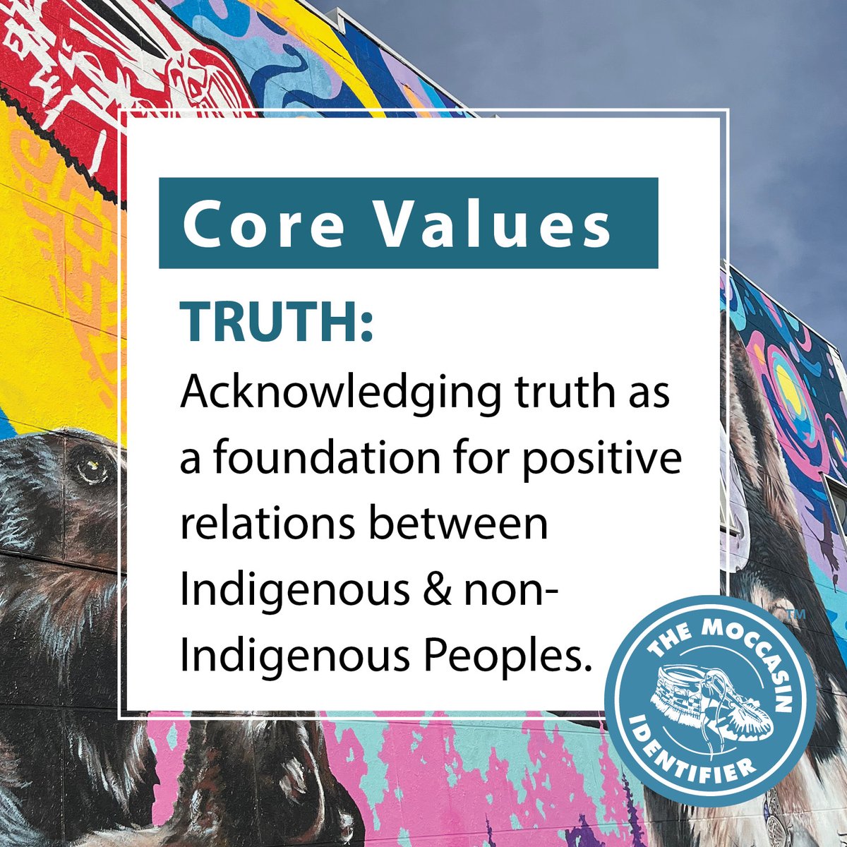 'Acknowledging Truth as a foundation for reconciliation between Indigenous and non-Indigenous Peoples' emphasizes the vital role that truth plays in fostering healing, understanding, and collaboration between these two communities. #truthandreconciliation #CoverCanadaInMoccasins