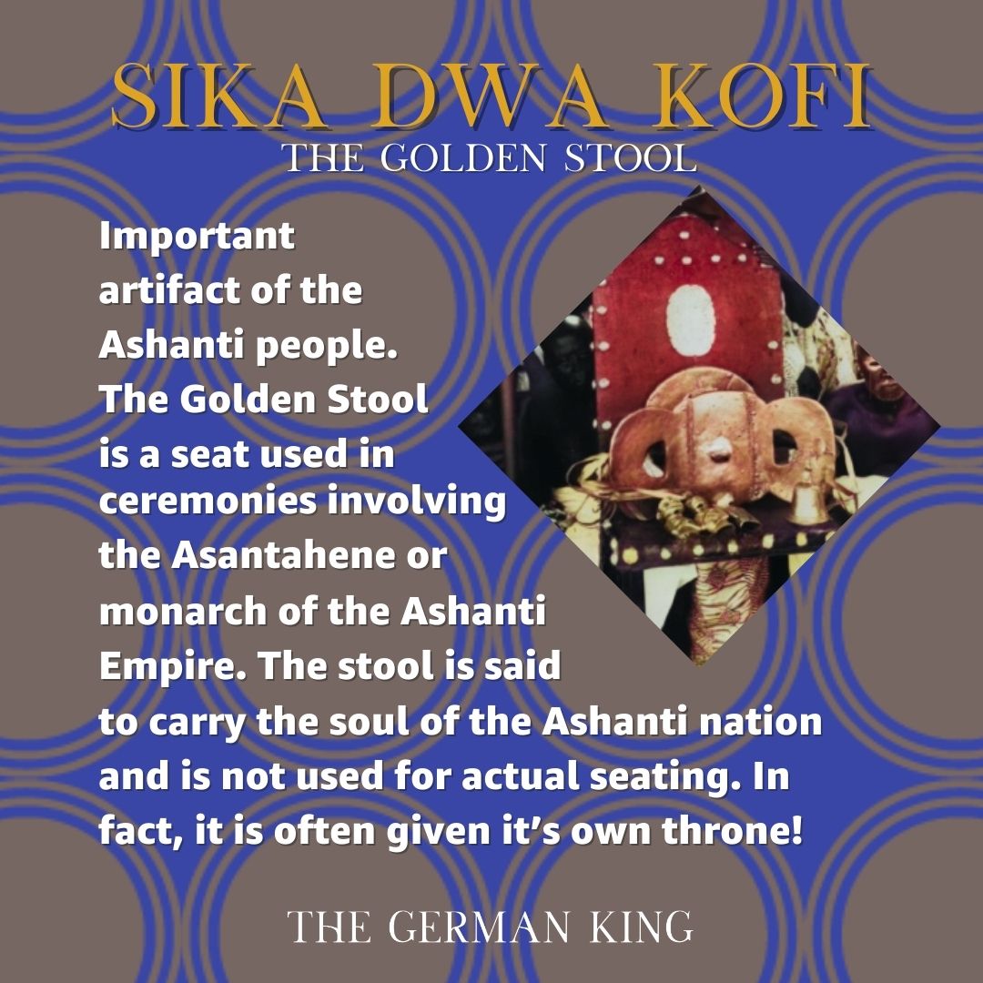 Though the Ashanti are no longer the great empire they were were centuries back, they still honor and cherish the traditions of their ancestors. The Golden Stool is still visible at the heart of the Ashanti flag and its people. #BlackHistoryMonth #BlackHistory #Africa #RealStory