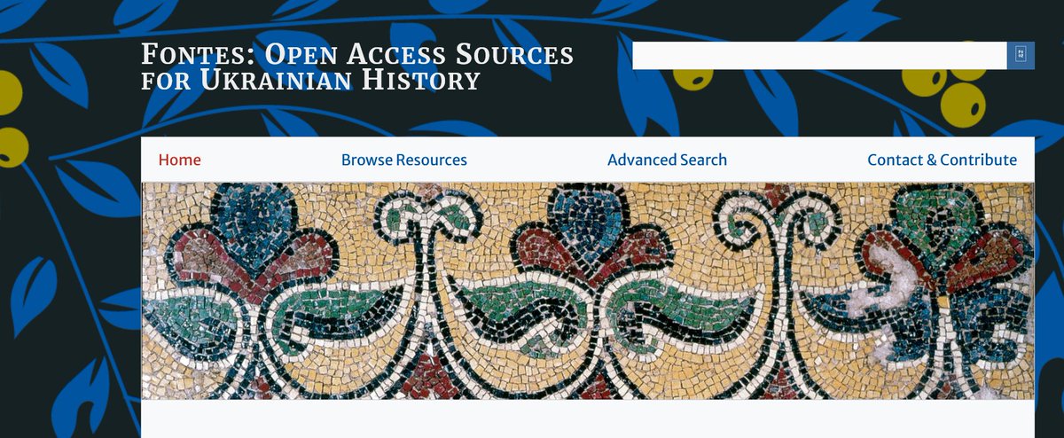 HURI is pleased to launch the website Fontes: Open Access Sources for Ukrainian History. This database compiles online, open-access resources for original research on Ukraine’s history. Browse the collection and suggest additional sources. …kraine.huri.share.library.harvard.edu