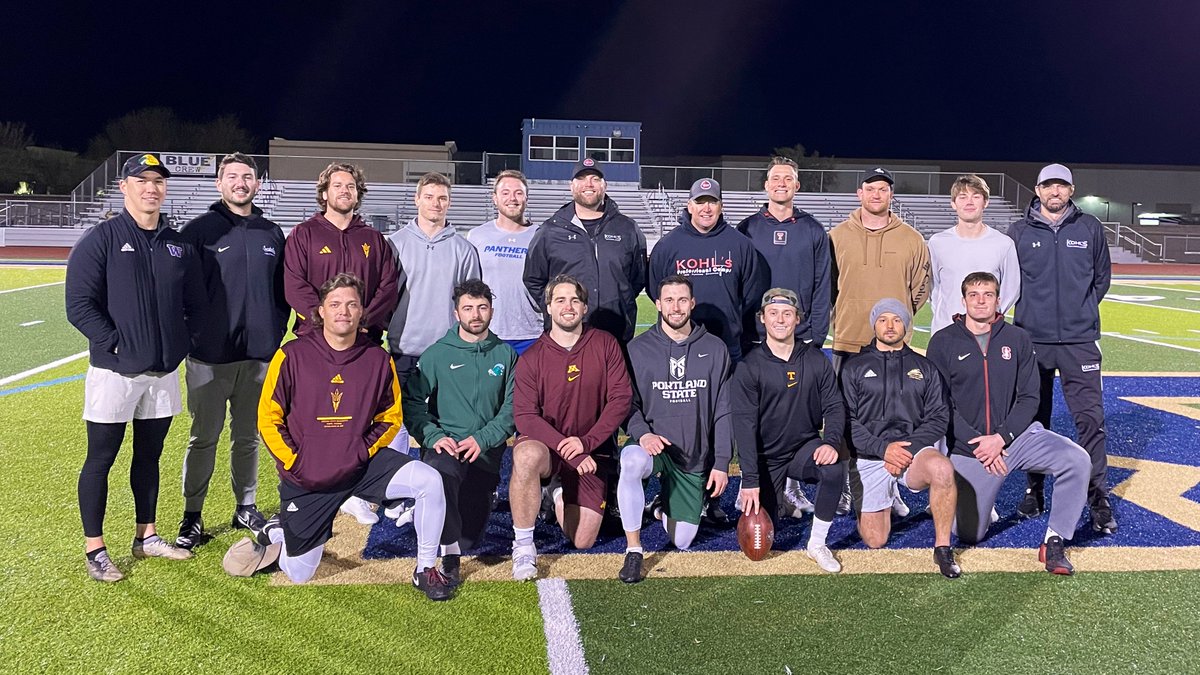 Another great weekend of #NFLCombine and #KohlsProCombine prep with some of this year’s top prospects.

📍 Phoenix, AZ