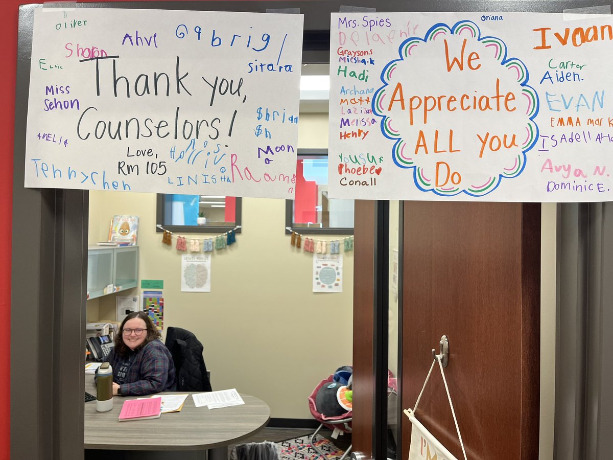 Winding Creek Elementary School (@wc_wolfpack) on Twitter photo 💛WE LOVE OUR COUNSELORS💛A huge thank you to Mrs. Kpakiwa and Miss McMillen for all of their work to support our students and families. The love & care they bring to Winding Creek help us beyond measure! #schoolcounselorsweek <a href="/CVSDnews/">Cumberland Valley SD</a> <a href="/CVSDElementary/">Elementary Education</a> 💛WE LOVE OUR COUNSELORS💛A huge thank you to Mrs. Kpakiwa and Miss McMillen for all of their work to support our students and families. The love & care they bring to Winding Creek help us beyond measure! #schoolcounselorsweek <a href="/CVSDnews/">Cumberland Valley SD</a> <a href="/CVSDElementary/">Elementary Education</a>