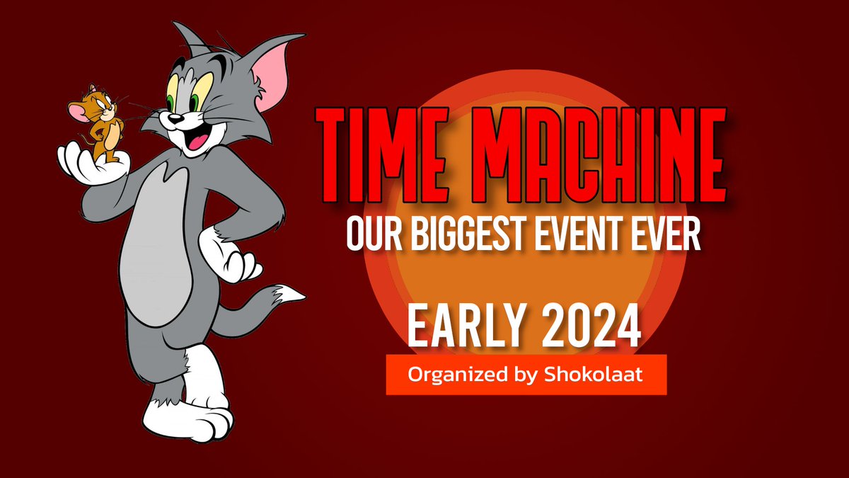 TimeMachineTTV's tweet image. Time Machine is back with our BIGGEST event planned for Extra Life. Tom and Jerry represents a hint to our upcoming event. Any guesses? Information coming soon!