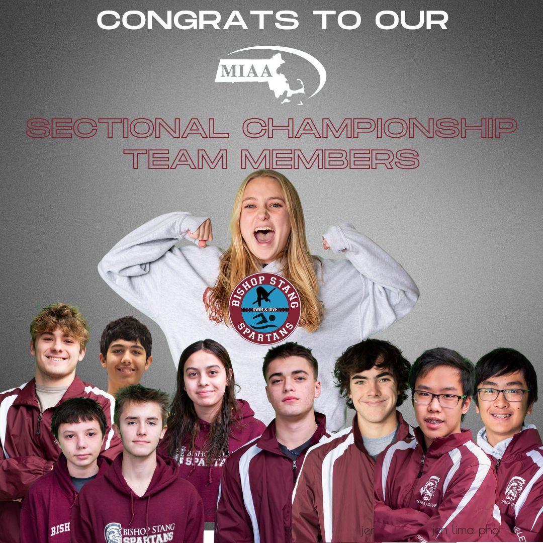 StangSwimDive's tweet photo. Good Luck at the MIAA South Sectional Swimming &amp; Diving Championships at WPI tomorrow! #GoStang! https://t.co/17YYNSc88d