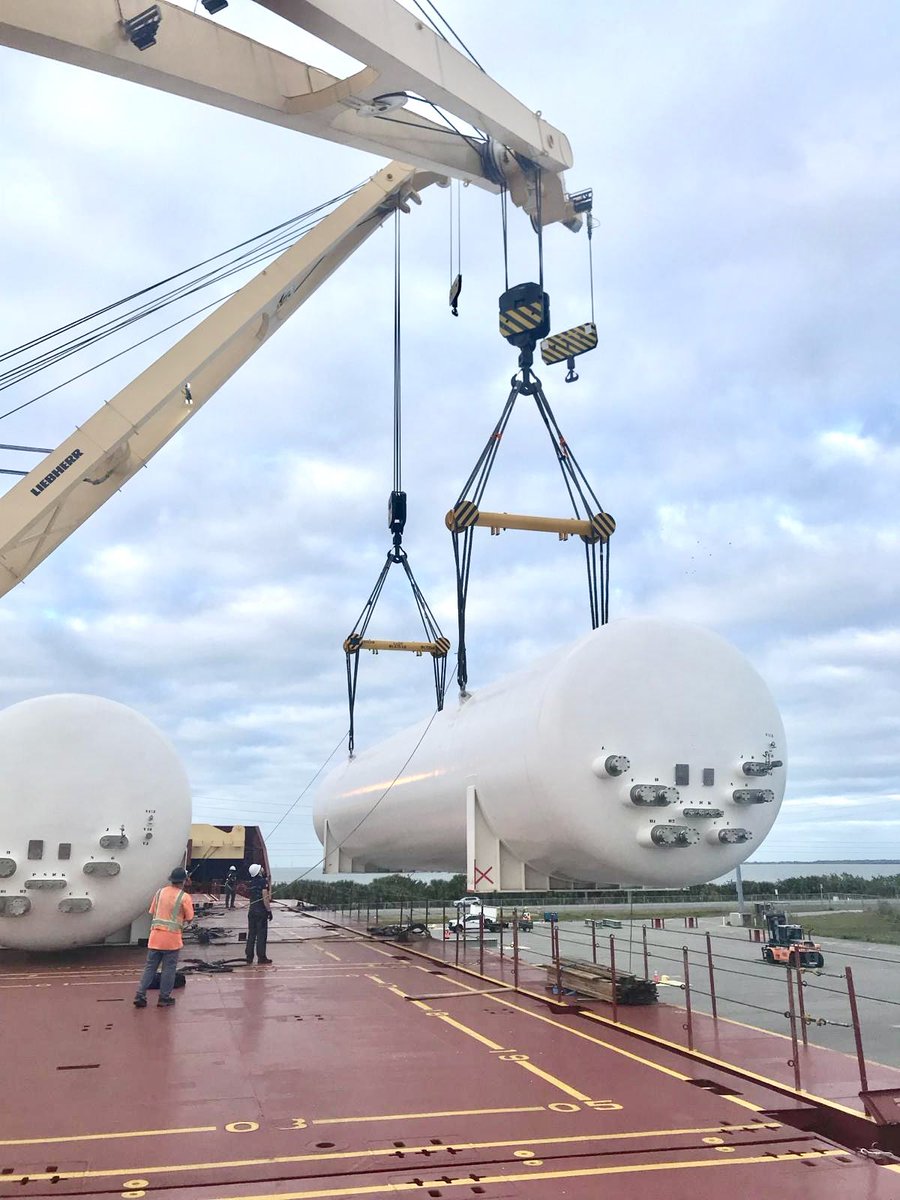 SeaportAgencies's tweet photo. Our team is on-site at Cape Canaveral - Florida, attending the  "BBC Odesa" discharge of storage tanks. #multipurpose #vessel #Shipping #CapeCanaveral #BBCOdesa 🌊⚓️#Maritime #SeaportAgencies https://t.co/IfUOHBHHSi