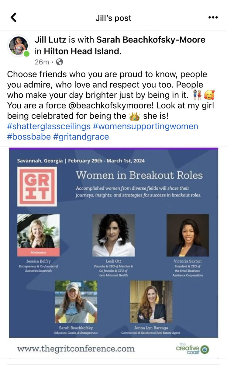 I’m humbled &amp; honored to be a part of this group . Looking forward to the experience #breakinglassceilings #breakout #womeninsports #gritandgrace
