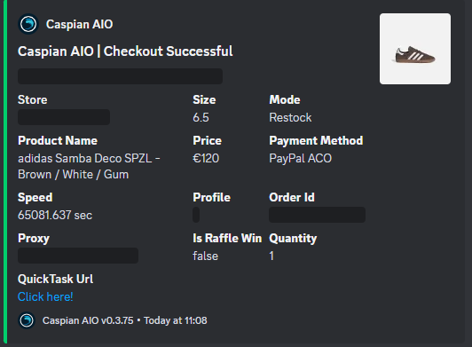 Another good day w/ <a href="/CaspianAIO/">Caspian AIO</a> (bot) and <a href="/Proxcop/">Proxcop</a> (cg), <a href="/Tonton_ACO/">Tonton ACO</a> if you want sl0ts.