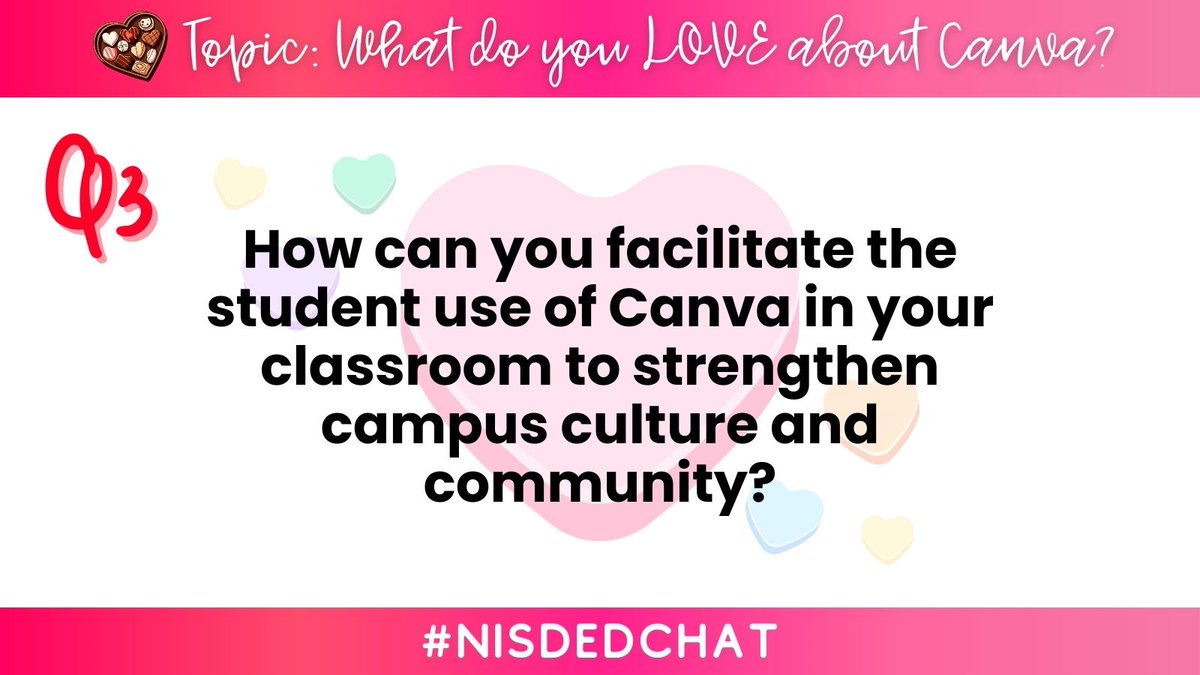 Q3: We all know Love is a Battlefield, but Canva can bring us together! #nisdedchat