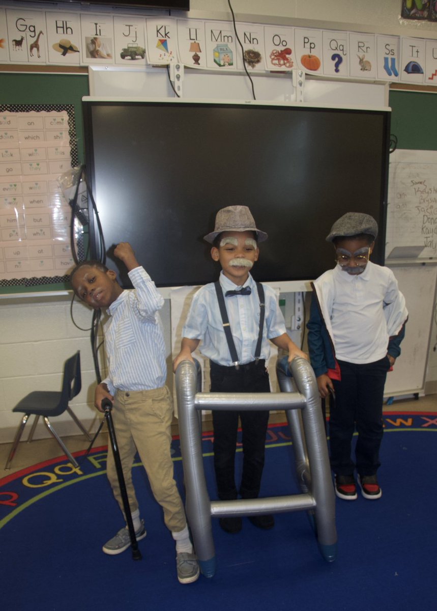 The 100th Day of School at HHES was a hit!  #HawksFlyHigh