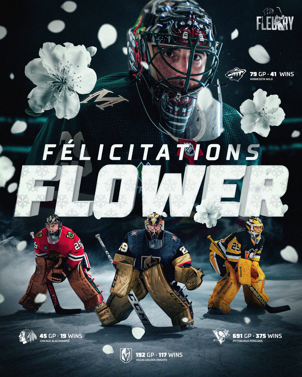 mnwild's tweet photo. 🌸 FLOWER POWER 🌸

An esteemed career and the guy we all adore. 

@NHL x #mnwild https://t.co/VG3a0gdaq9
