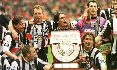 JRGerlis's tweet photo. What awful news about Peter Handyside. Thinking of his friends and family at this difficult time.

What a player he was and a huge part of a historic Town team. Will never forget this day and will be forever grateful for it.

#AllTownArentWe #GTFC https://t.co/FAD26Re68o