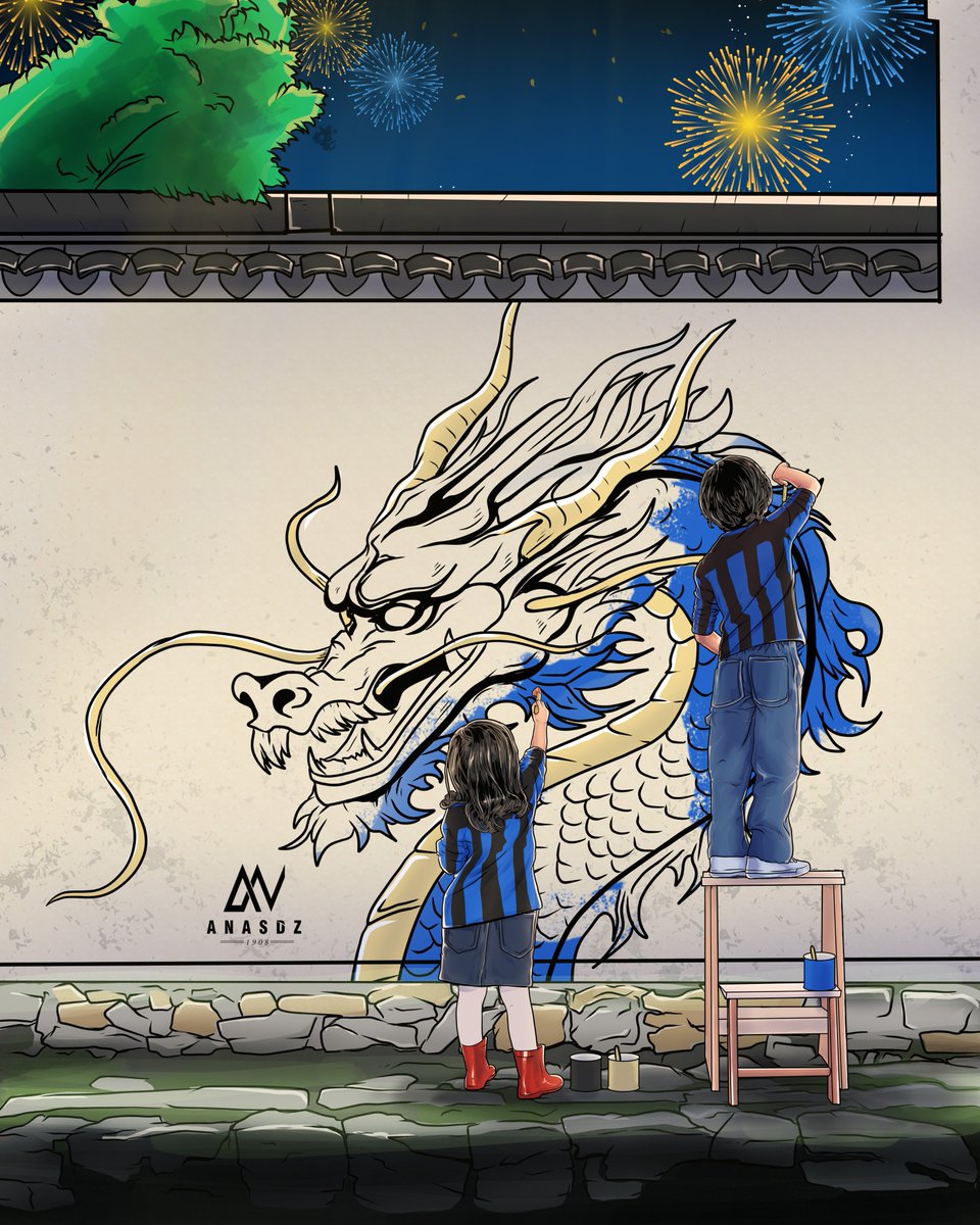 Happy Lunar New Year 🎊🐉💙🖤