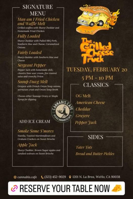 hey <a href="/Jon_Favreau/">Jon Favreau</a> .. you wanna come to our #GrilledCheesePopUp? we'd love to have you! <a href="/ogcannabiscafe/">Original Cannabis Cafe</a>