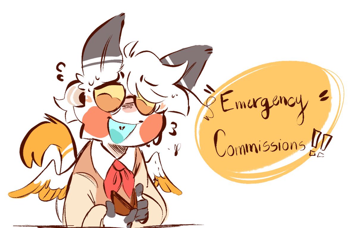 Hi! So I don’t usually like doing this I like keeping to myself and my own personal problems, but recently my family is going threw some financial problems, so I’m opening some Kofi emergency c0mmissi0ns to help my family out at least a little bit! ko-fi.com/squiddlykiti