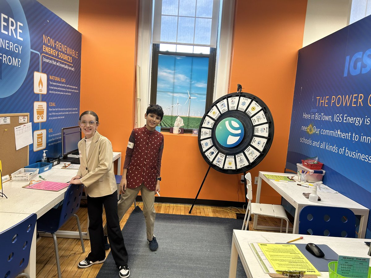 Some shots from BizTown today. We have the best volunteers!!