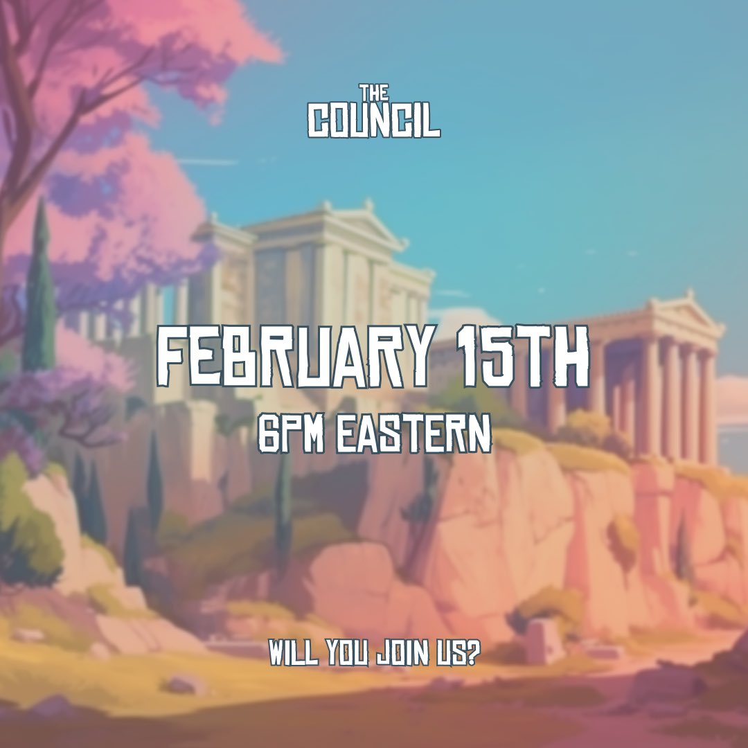 Mark your calendars 🏛