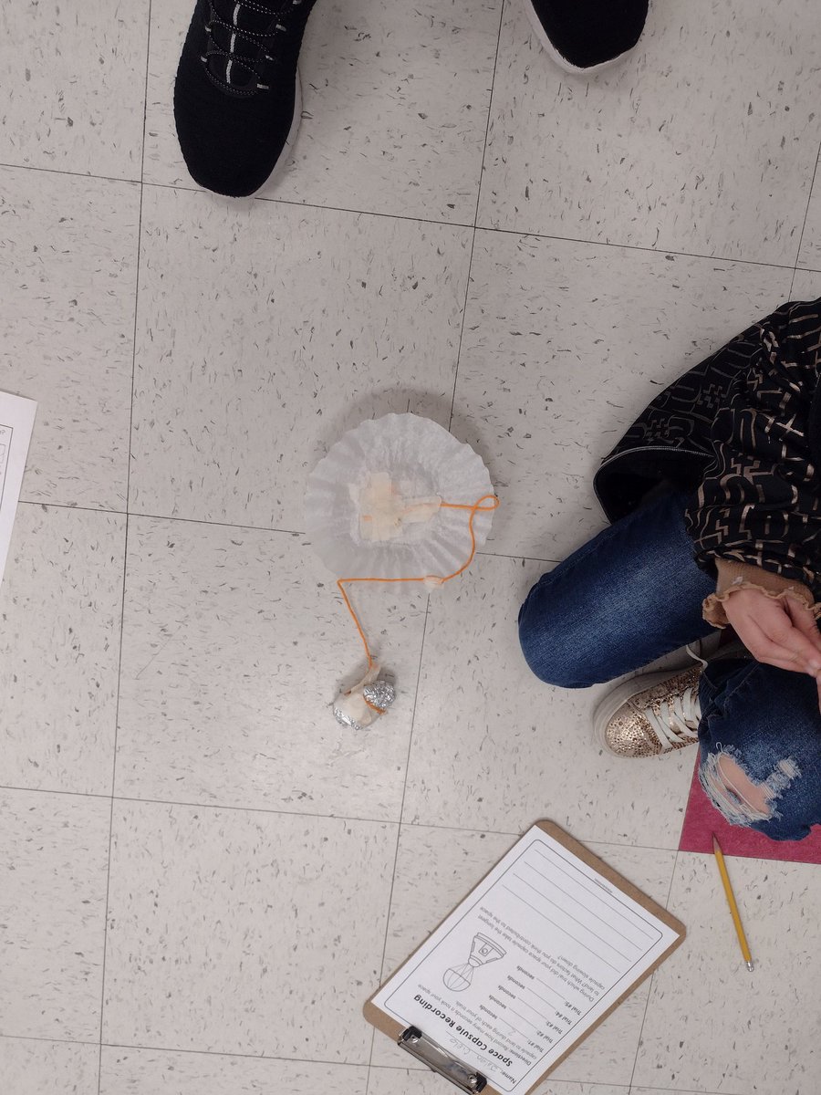 bbrown_hes's tweet photo. Yesterday we read "Counting on Katherine". We wrote about what we learned. Then we designed a lunar capsule and timed trials in between "tweaks". Next we will analyze and graph our data. @carlyandadam #literacyinSTEM #BlackHistoryMonth2024 https://t.co/FqXaUiGXTU