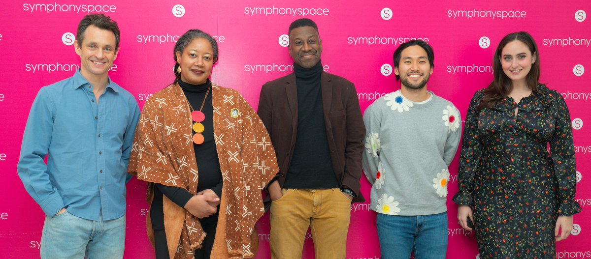 It was an out of this world evening of Selected Shorts with @NKJemisin! Teagle F. Bougere, Catherine Cohen, Hugh Dancy, and Jin Ha gave brilliant performances of powerful science fiction stories, including one of Jemisin's. 🙏 to everyone who joined us!