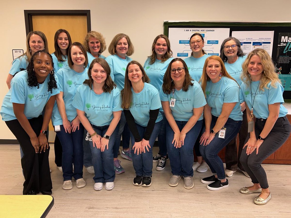 SArmbruster_RMM's tweet photo. Growing Readers PL 2, Day 2 was a great way of deepening understanding of actionable steps and reading structures. So proud of this group of teachers that are always learning! @GrowingRdrsGA   @GOSA_GA @NicoleMoneyham @RMMES_STEM https://t.co/nsu5QAcfLN