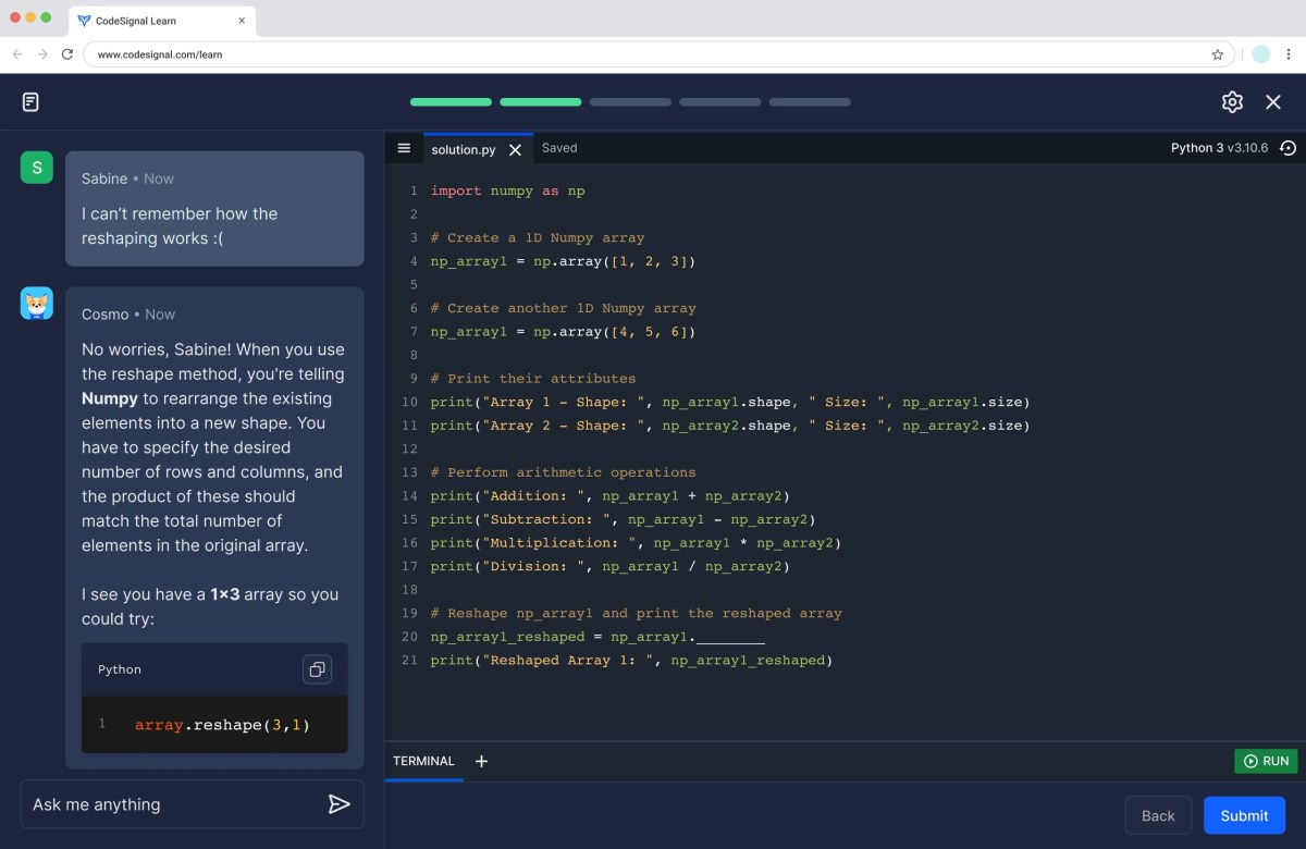 CurieuxExplorer's tweet image. #CodeSignal launches a learning platform with an #AI-powered guide: tcrn.ch/3HWNRY9
@Fabriziobustama @Shi4Tech @Nicochan33 @Ym78200 @Khulood_Almani @fogle_shane @FrRonconi @TanyaSinha_ @Analytics_699 @sonu_monika @gvalan @enilev @TheAdityaPatro
#technology #techtrends