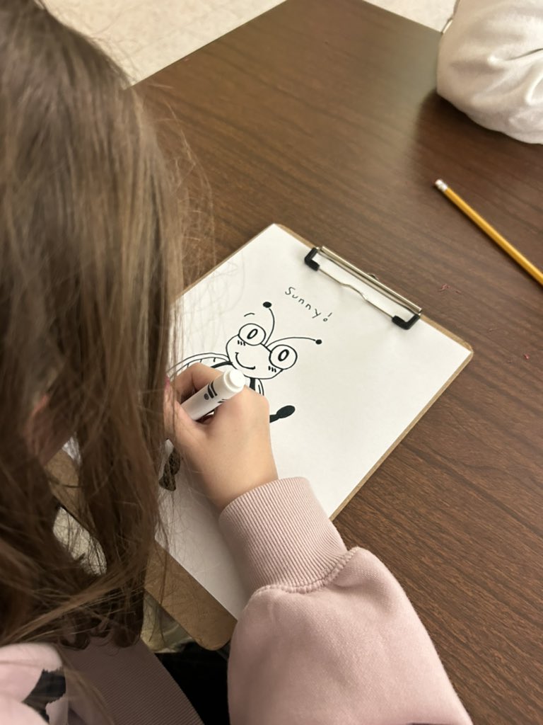 jodiepierpoint's tweet photo. So much talent @WilsonHillElem ! Grateful to learn from the author &amp; illustrator of Sunnythe Firefly! 
#itsworthit https://t.co/4bh4L9fvty