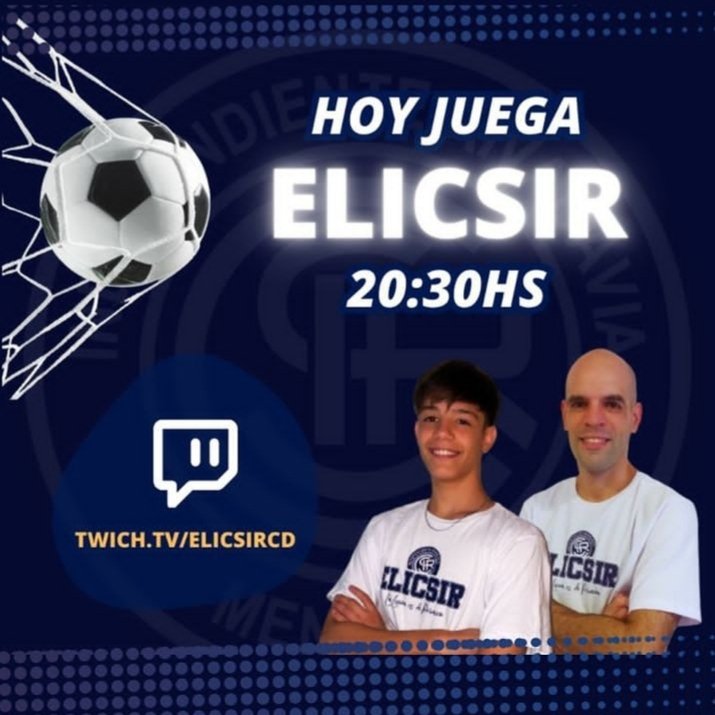 cristiandminich's tweet photo. ¡HOY EN ELICSIR EN VIVO!
➡ El partido vs Central
➡ El triunfo ante Huracán
➡ Tito Romieux, crack de Los Húngaros de 1954
➡ Anécdotas
➡ Duendes Azules
➡ La Catedral Sandwichs.
¡Sorteos!
¡Y mucho más!
#ELICSIR
#IndependienteRivadavia https://t.co/x5sqw1O5pD
