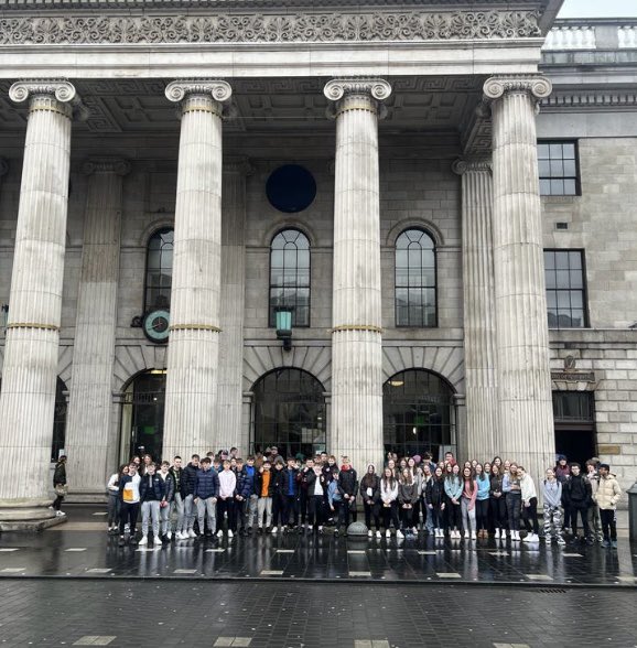 FriaryDP's tweet image. 3rd year school tour. Students were fantastic. Wishing you all a happy midterm.Many thanks to the staff for helping out on the day.