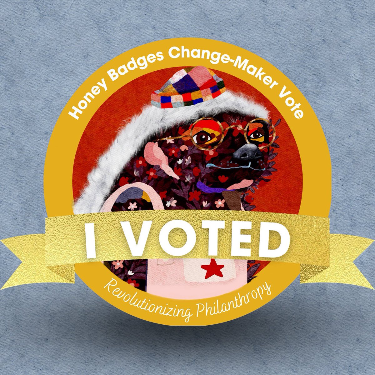 HAVE YOU VOTED, HONEY BADGERS? Don’t miss your final chance to vote for the change-maker you want to fund! Head to discord. Go, go, go! 🐾✨