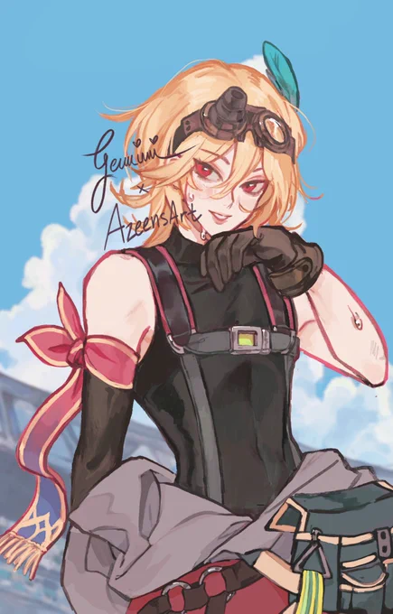 Mechanic Kaveh is so !!! Collab with @ Gemaru_hime (ig) 