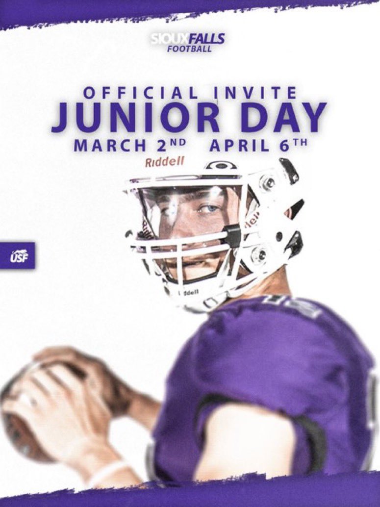 SchmittTitan's tweet image. Thanks to @CoachCapitani for the junior day invite!! Looking forward to it! @CoachAaronStens