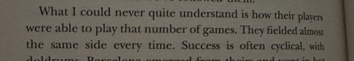 Zonal_Marking's tweet photo. Sir Alex Ferguson’s autobiography is largely terrible but this aside about Barcelona always struck me as an interesting thing to include. https://t.co/5voqFCoSRX