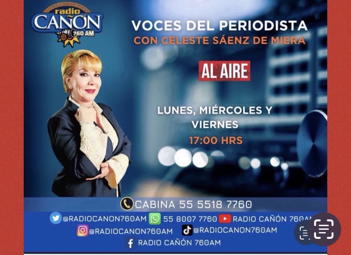 CelesteSaenzM's tweet photo. PROGRAMA 📻 y 💻📱
#VocesDelPeriodista nacional e internacional. HOY @CelesteSaenzM @MourisSalloum en @radiocanon760AM 📻 https://t.co/u2A4PNvABi 👈🏼LINKS EN VIVO 👇🏼
https://t.co/z17UsgDfZG @franciskiux @verdadinvicta1 @GuillermoRocaf1
• #MexicoYElMundo
- El #EstreñimientoInformativo de los #lacayos de la #DiarreaPropagandistica , le pudre las entrañas al #ImperioDecadente
•Desde #España :
-Los ataques del Globalismo Atlantista contra los sectores primarios de la economía y la sociedad.
-La entrevista de #Putin a #Carlson : libertad de expresión para el mundo multipolar.
•Desde #Argentina :
- #Milei : sin gravitación decisiva entre las élites israelíes.
- #Israel : entre el Sionismo, el anti-sionismo y el pos-sionismo.
- #Trump : menor apoyo entre los donantes sionistas estadounidenses.
Deshabilitación de la élite estadounidense de gestión global.
-Reconfiguración del ordenamiento global de Poder: los polos globalistas, no globalistas y anti-globalistas.
#Multipolarismo 🕊️