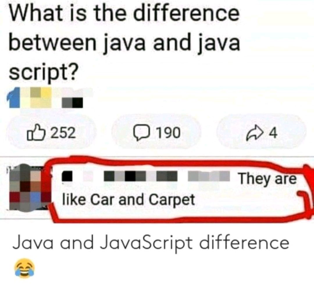 dev_humor's tweet image. #javamemes #javascriptmemes #javavsjavascript #programminghumor
devhumor.com/media/the-diff…
